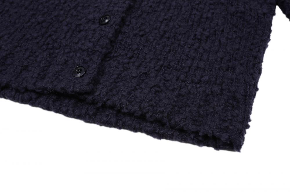 コージー ハイネック カーディガン (ネイビー) | ASURA | HANA(ハナ) #26