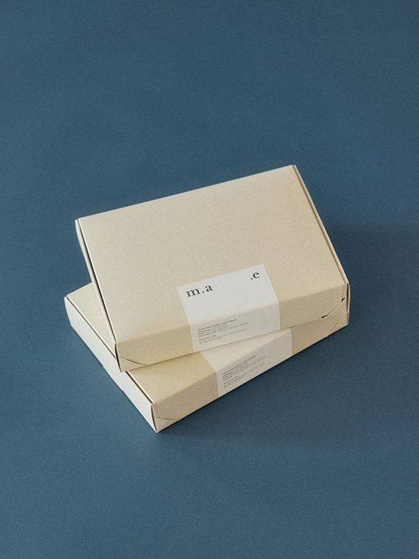 [プレゼント用包装] ロゴニットコットンソックス [3PACK] | mucu and ebony | HANA(ハナ) #3