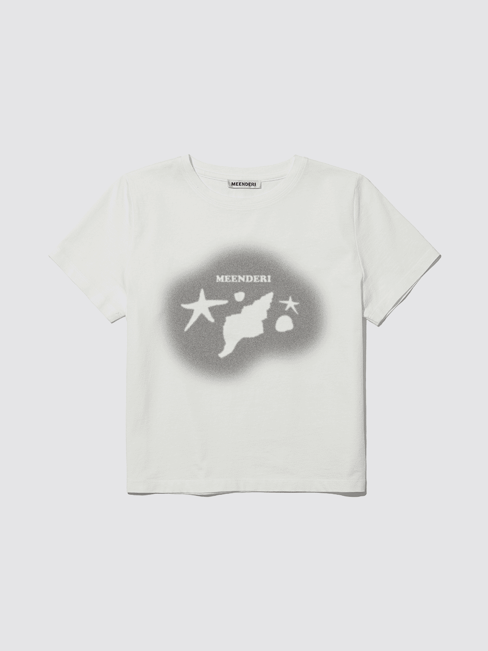 シェリー サマープリント Tシャツ - グレー | MEENDERI | HANA(ハナ) #2