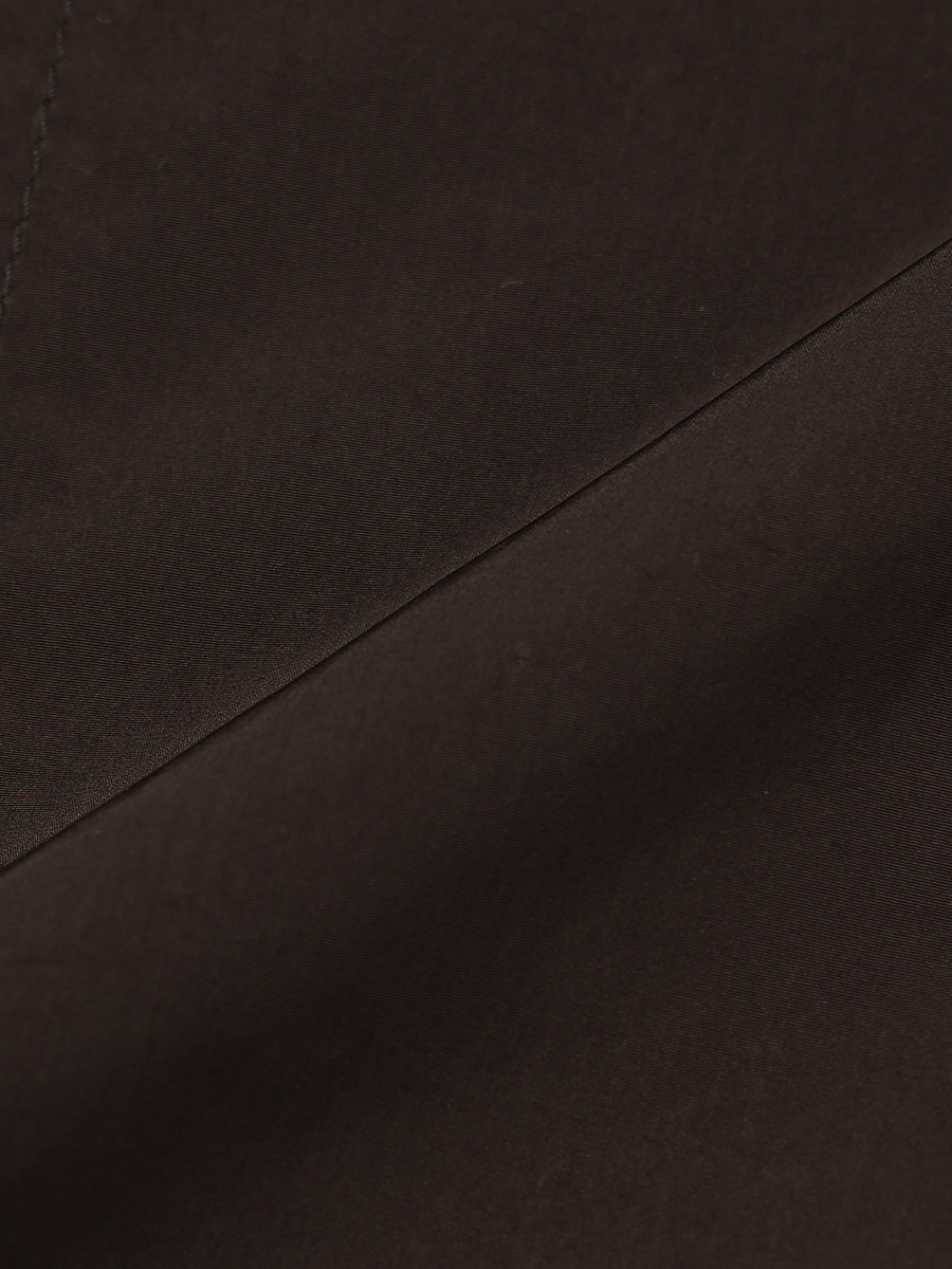 LAYERED PANEL SKIRT_DEEP BROWN | ETHOS | HANA(ハナ) #5