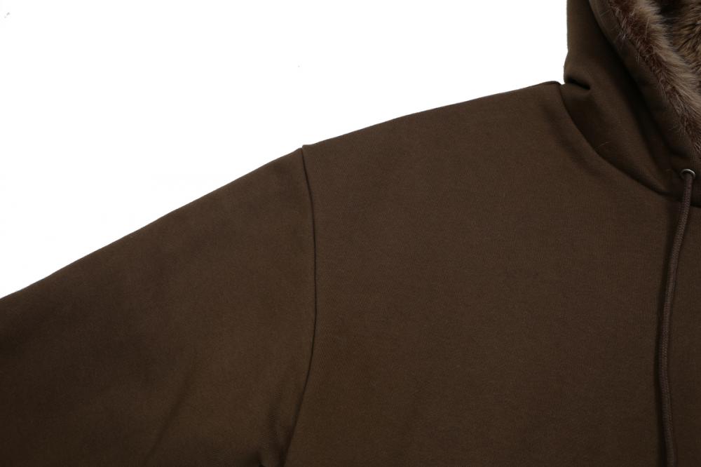 テディファーフード ジップアップ (ブラウン) | ASURA | HANA(ハナ) #21