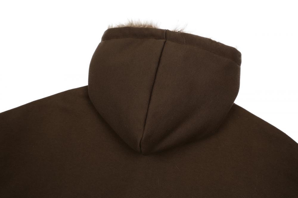 テディファーフード ジップアップ (ブラウン) | ASURA | HANA(ハナ) #28