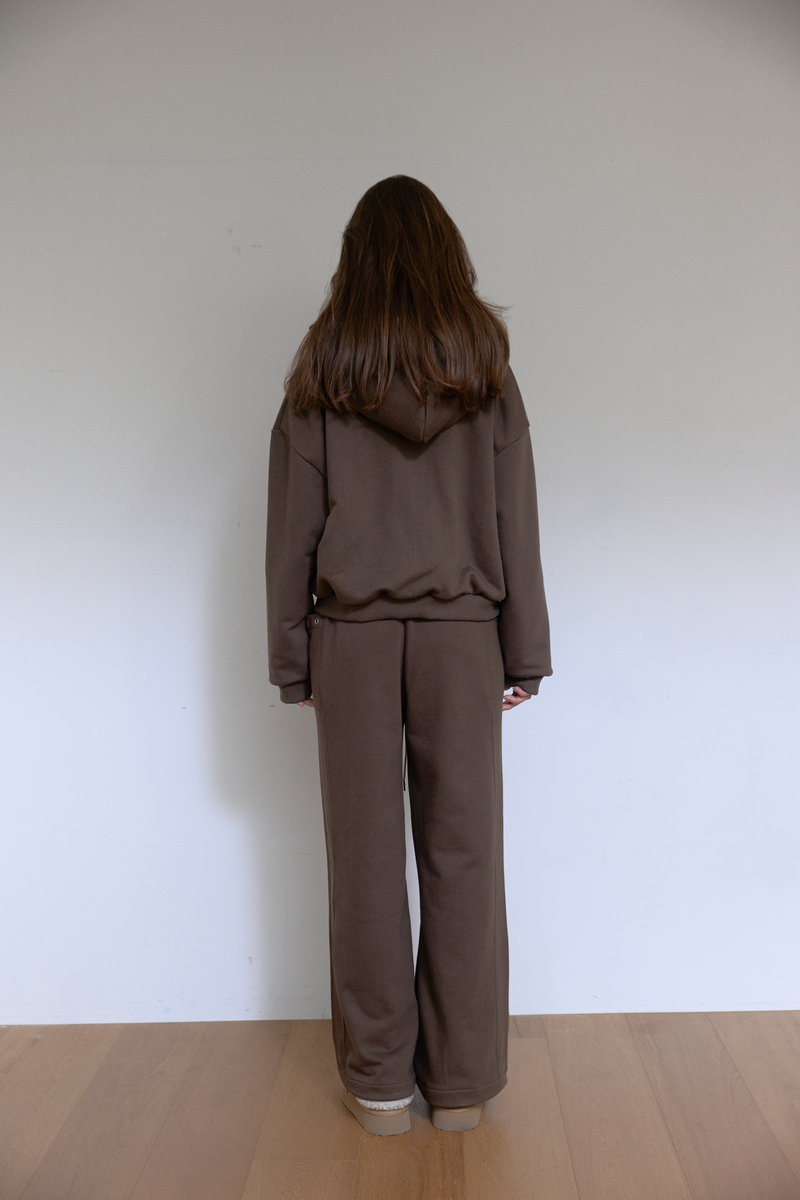 テディファーフード ジップアップ (ブラウン) | ASURA | HANA(ハナ) #4