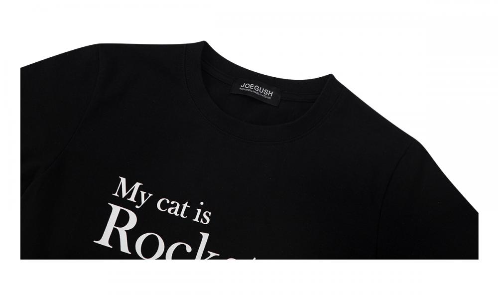 My cat is Rockstar (CROP VER.) (Black) | JOEGUSH | HANA(ハナ) #8