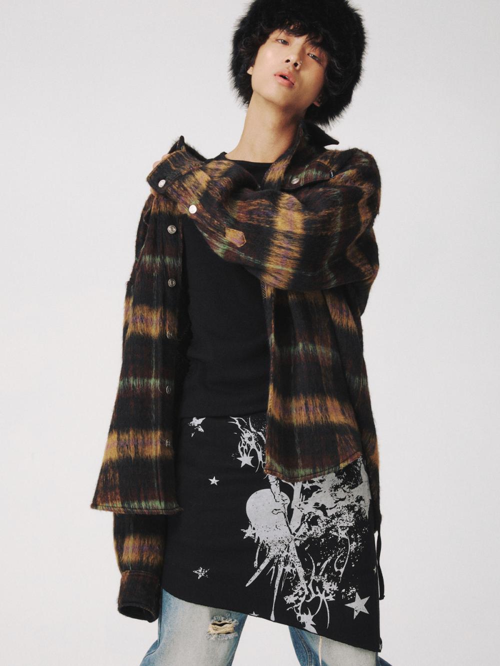 セレスティアル レイヤード スカート_[ブラック] | LECYTO | HANA(ハナ) #8