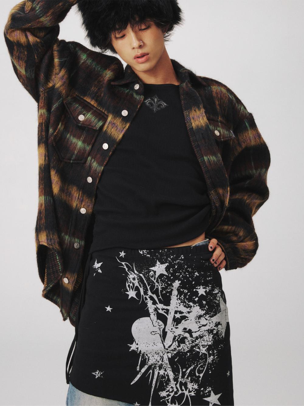 セレスティアル レイヤード スカート_[ブラック] | LECYTO | HANA(ハナ) #10