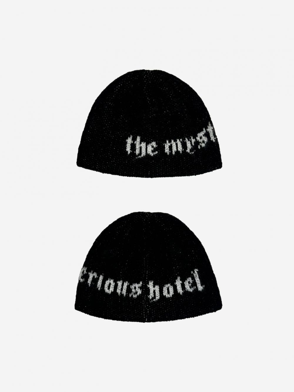 ミステリアスビーニー_ブラック | THE MYSTERIOUS HOTEL | HANA(ハナ) #5