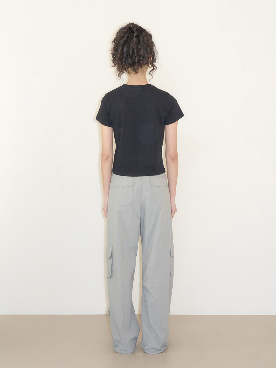 チューリップルーズセミTシャツ_ブラック | ILLIGO | HANA(ハナ) #14