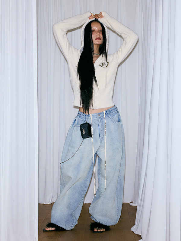 ホテルファーニット ジップアップ_アイボリー | THE MYSTERIOUS HOTEL | HANA(ハナ) #2