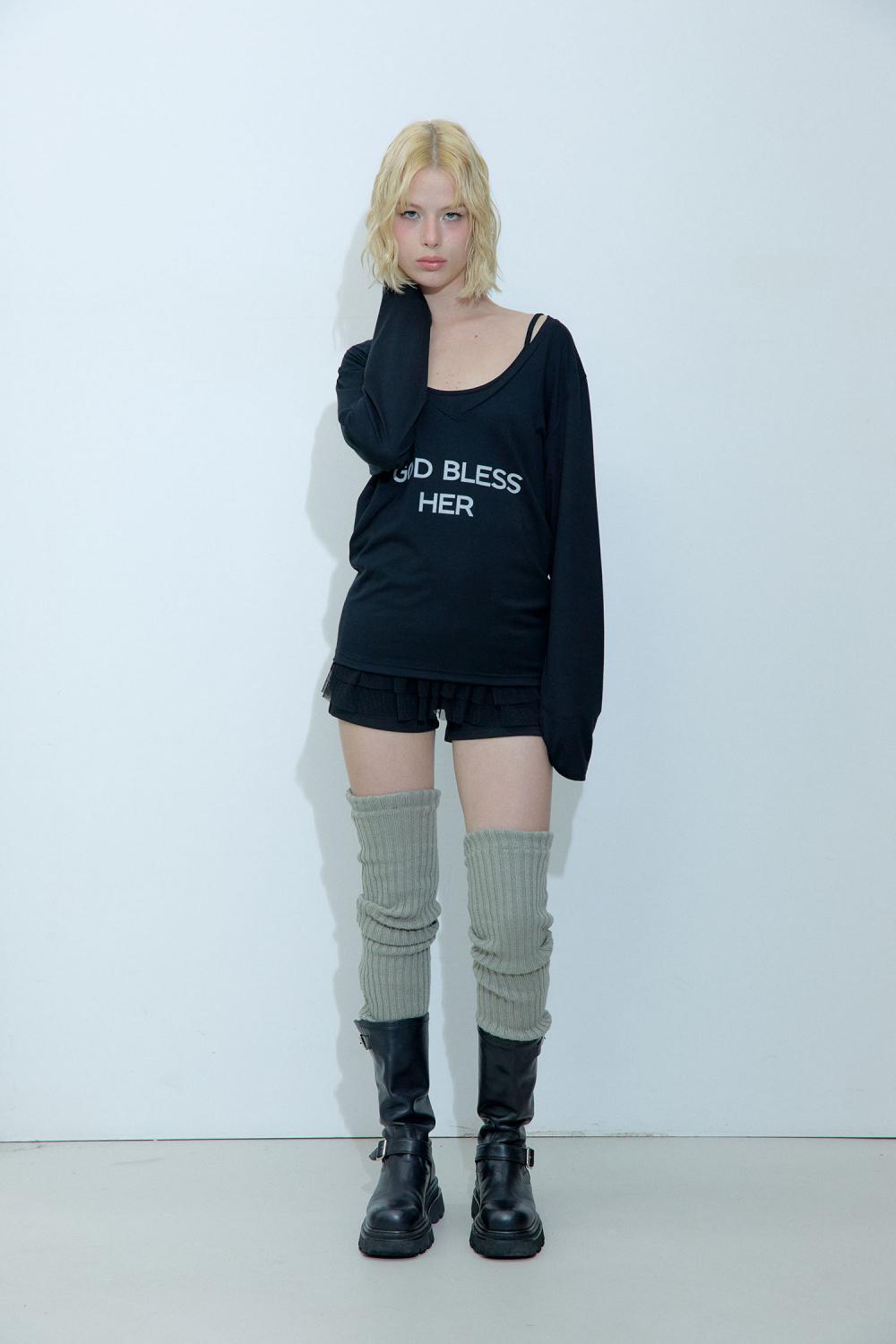 ブレストロングTシャツ（ブラック） | ROUGHNECK | HANA(ハナ) #5