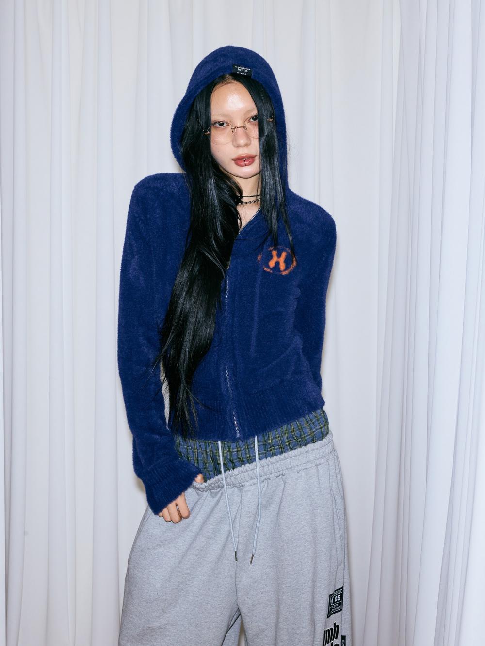 ホテルファーニット ジップアップ_ブルー | THE MYSTERIOUS HOTEL | HANA(ハナ) #2