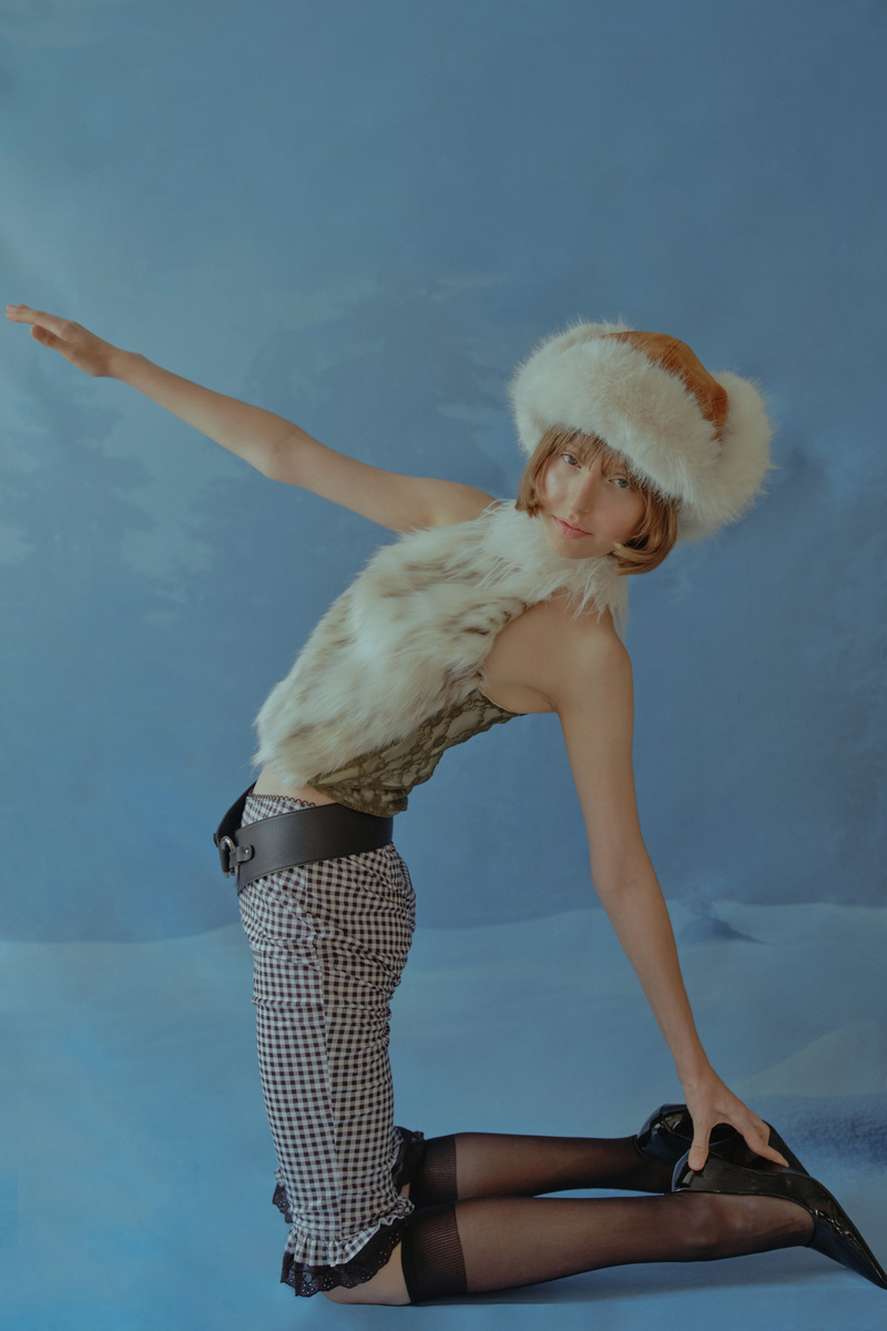 マスタングイヤーフラップハット（ブラウン） | POESIE DAME | HANA(ハナ) #9