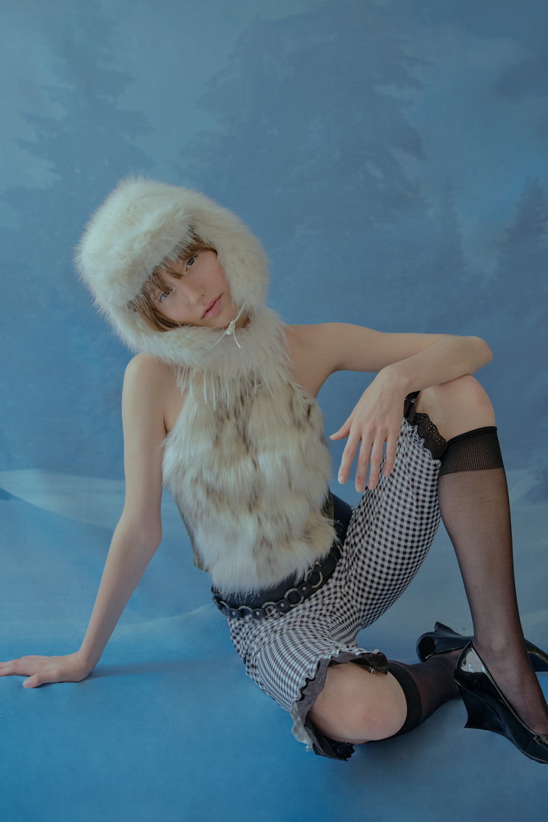 マスタングイヤーフラップハット（ブラウン） | POESIE DAME | HANA(ハナ) #10