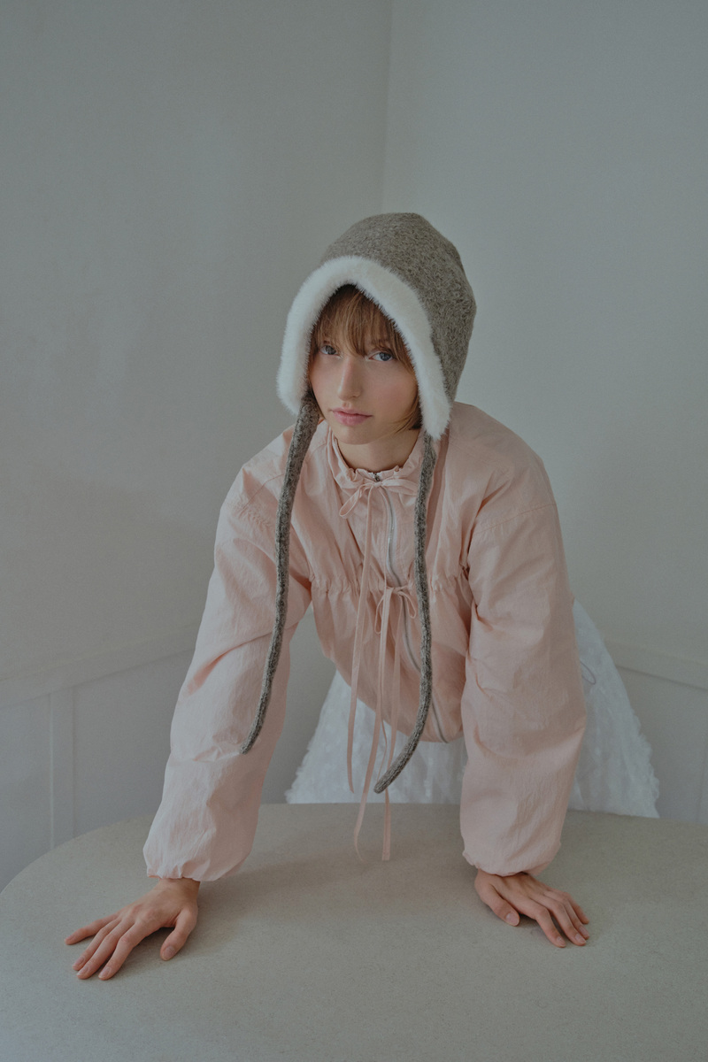 ダウニーボンネットハット（ウォームグレー） | POESIE DAME | HANA(ハナ) #6