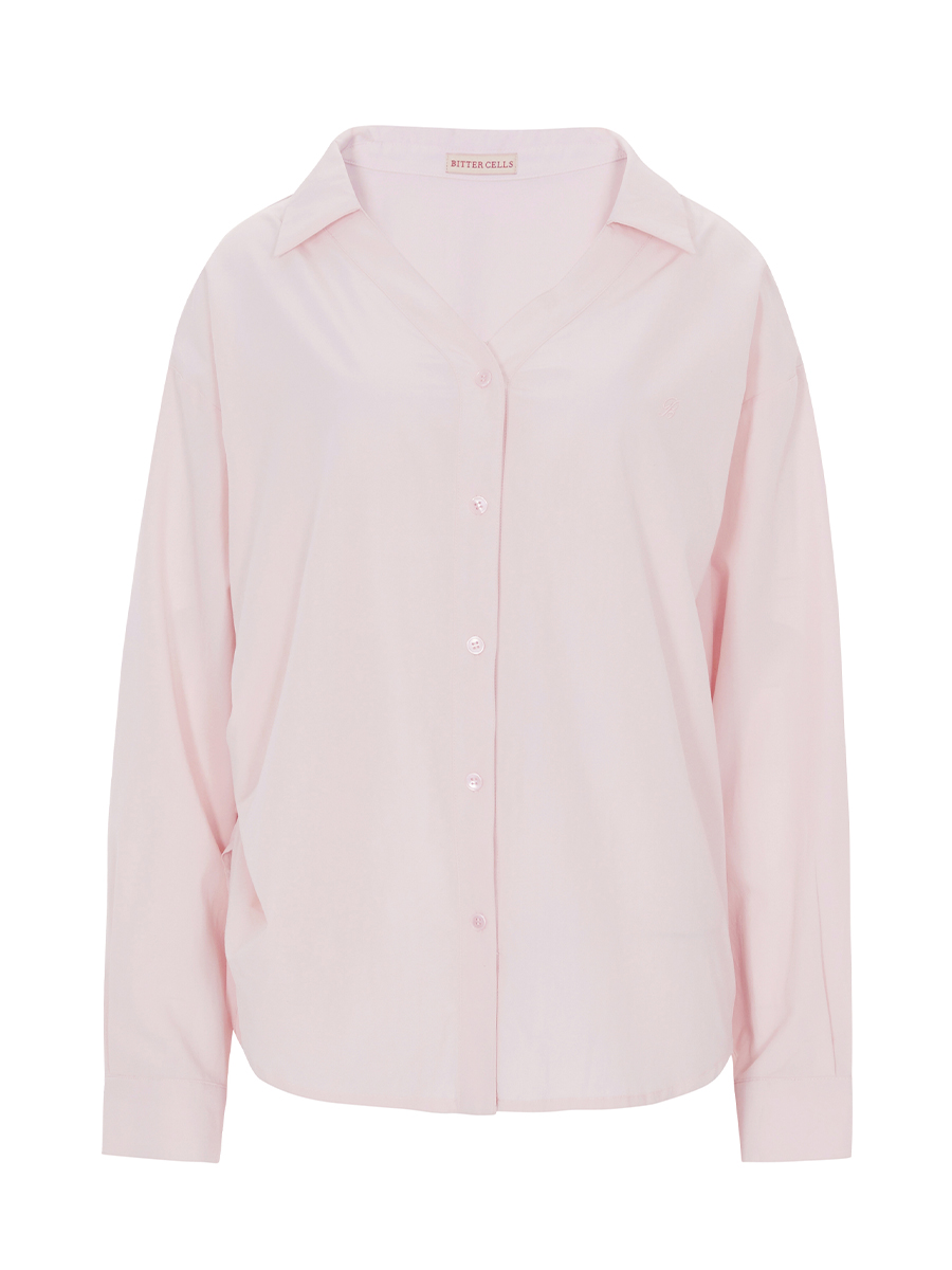 シーン オープンカラーシャツ-ピンク | BITTERCELLS | HANA(ハナ)
