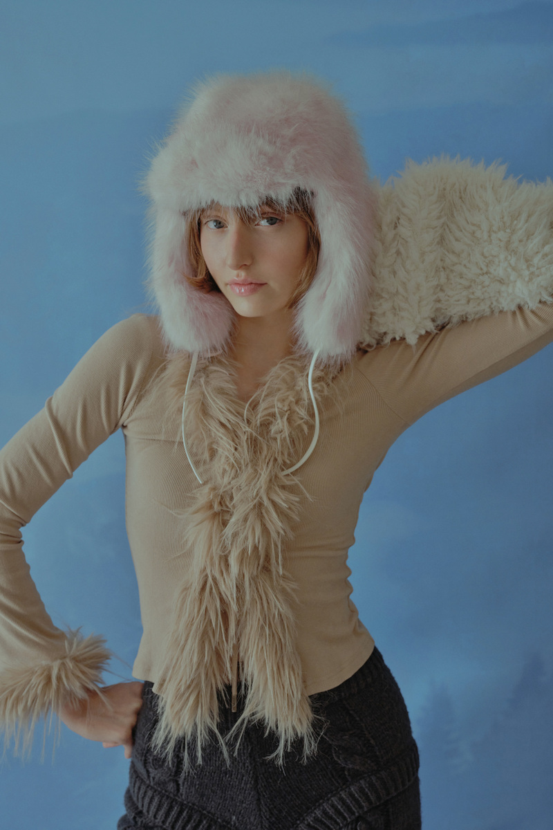 オンブレイヤーフラップハット（ピンク） | POESIE DAME | HANA(ハナ) #2