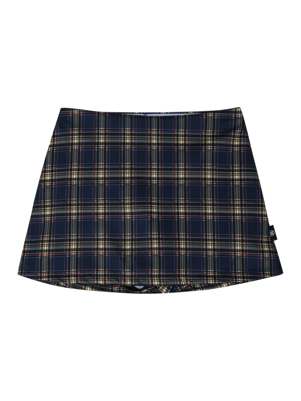 ムーンチェックミニスカートパンツ_ネイビー | THE MYSTERIOUS HOTEL | HANA(ハナ) #3