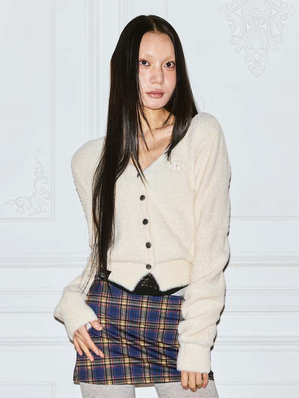 ホテルベーシックファーカーディガン_アイボリー | THE MYSTERIOUS HOTEL | HANA(ハナ) #2