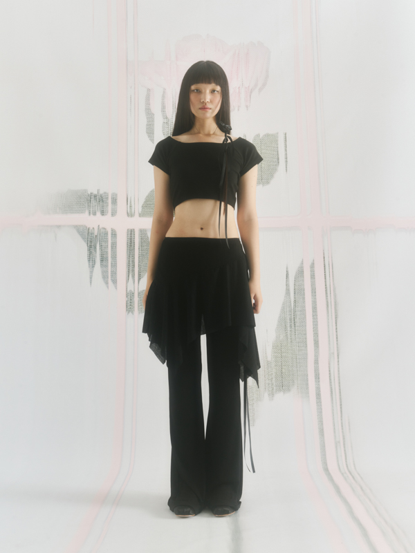 バレリーナドレープスカート Ver.1（ブラック） | Inner museum | HANA(ハナ) #2