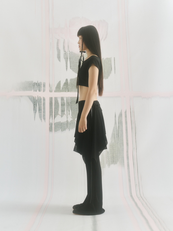 バレリーナドレープスカート Ver.1（ブラック） | Inner museum | HANA(ハナ) #3