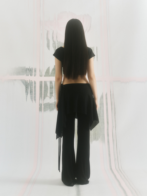 バレリーナドレープスカート Ver.1（ブラック） | Inner museum | HANA(ハナ) #4