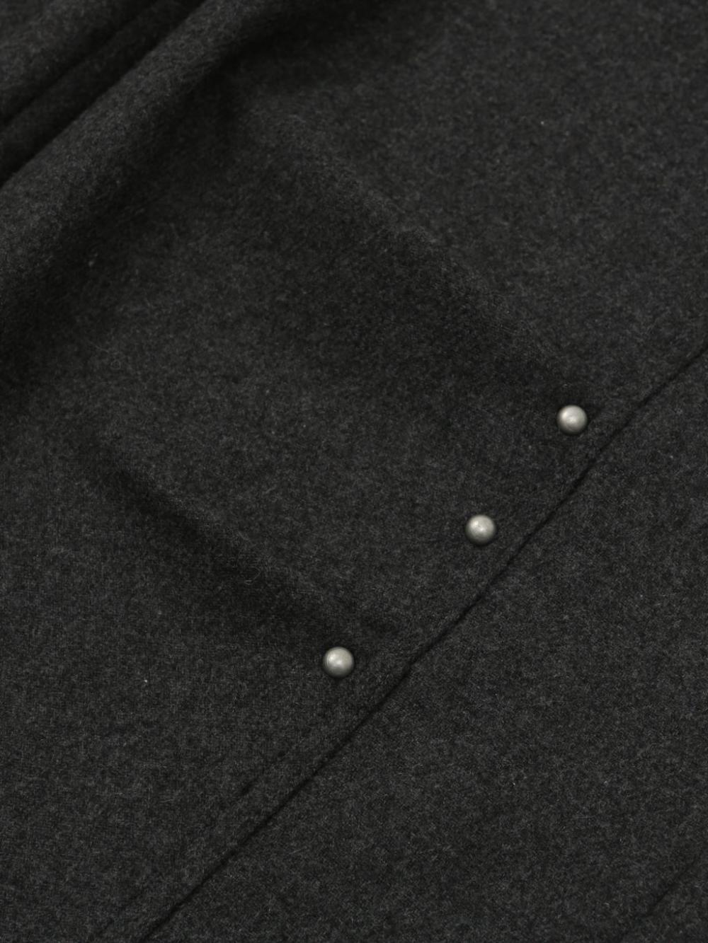 ウールリベットパンツ（チャコール） | ASURA | HANA(ハナ) #14