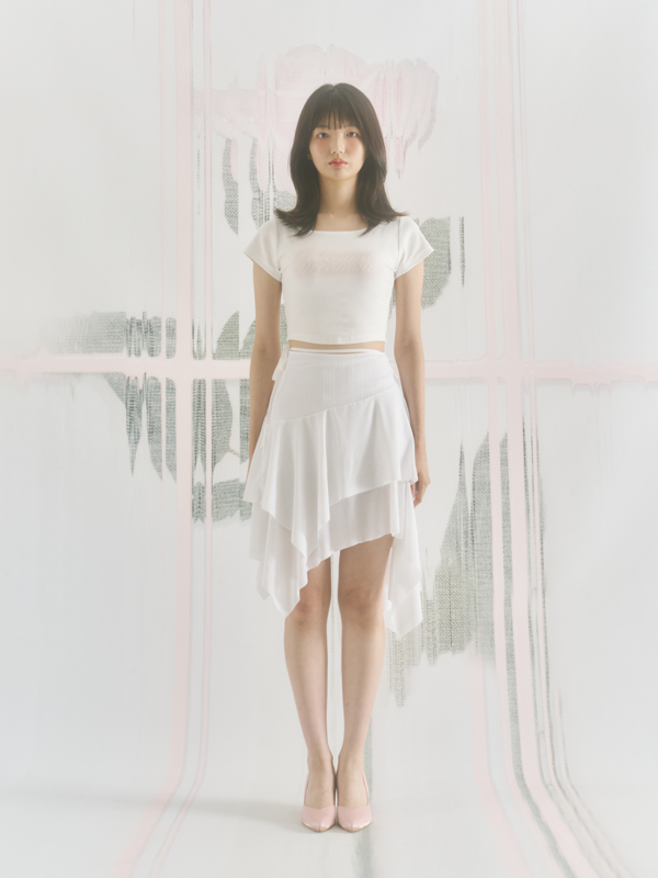 バレリーナドレープスカート Ver.1（ホワイト） | Inner museum | HANA(ハナ) #4