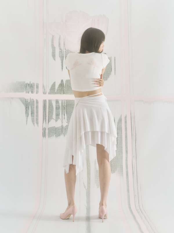 バレリーナドレープスカート Ver.1（ホワイト） | Inner museum | HANA(ハナ) #6