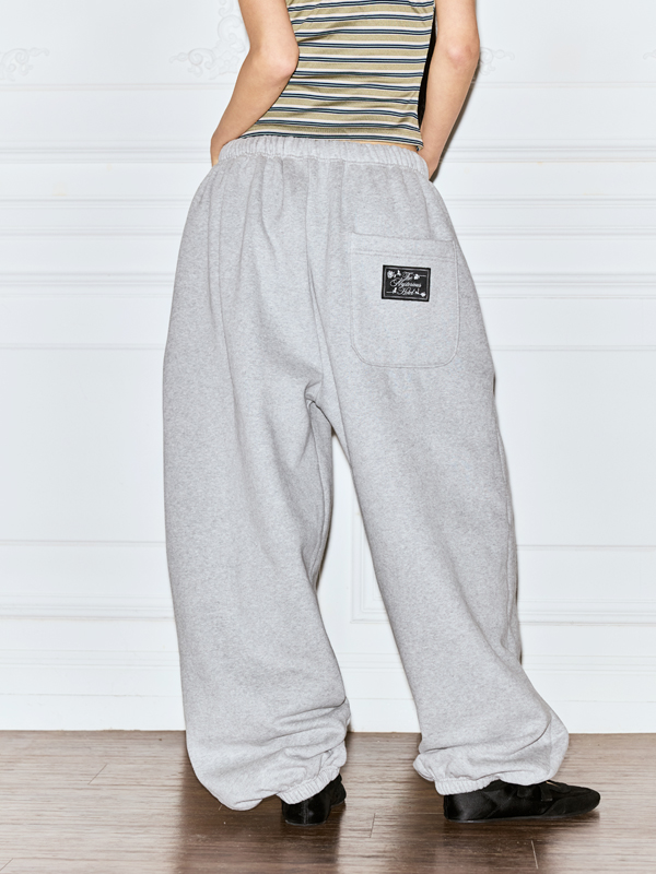 ベーシックフリースワイドパンツ_グレー | THE MYSTERIOUS HOTEL | HANA(ハナ) #3