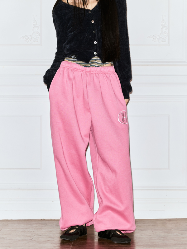 ベーシックフリースワイドパンツ_ピンク | THE MYSTERIOUS HOTEL | HANA(ハナ) #2