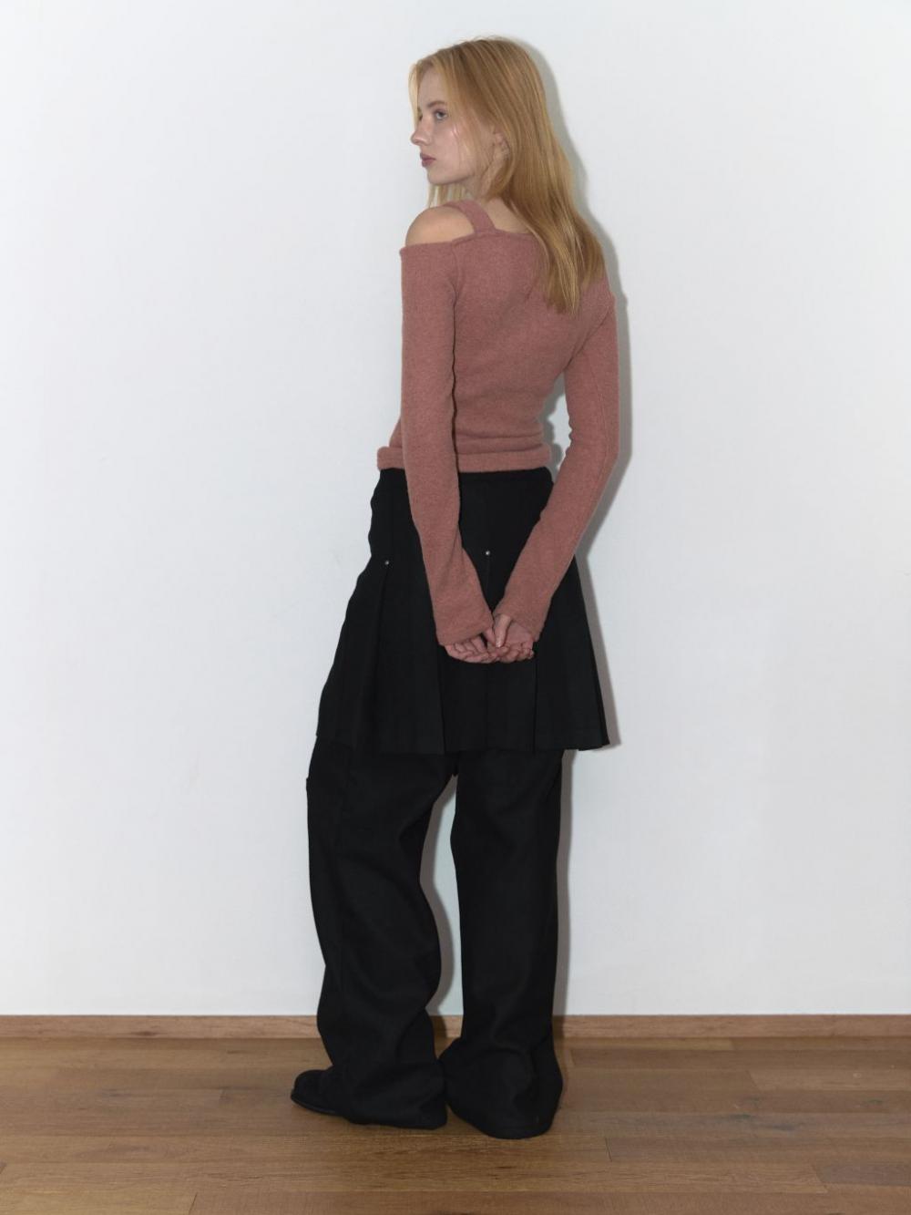 ウールリベットパンツ（ブラック） | ASURA | HANA(ハナ) #8