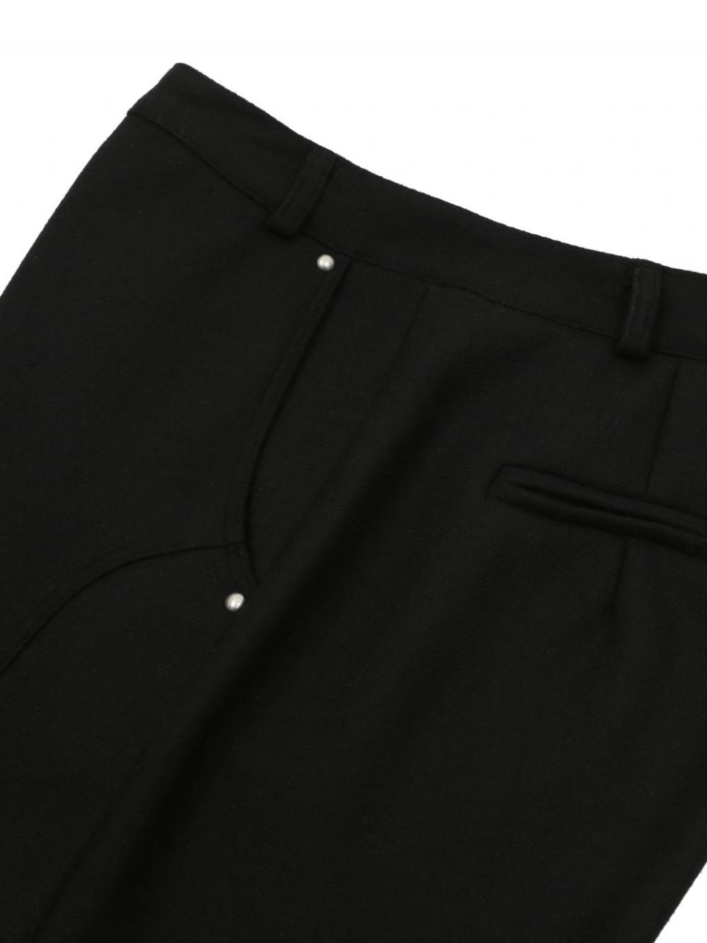 ウールリベットパンツ（ブラック） | ASURA | HANA(ハナ) #14