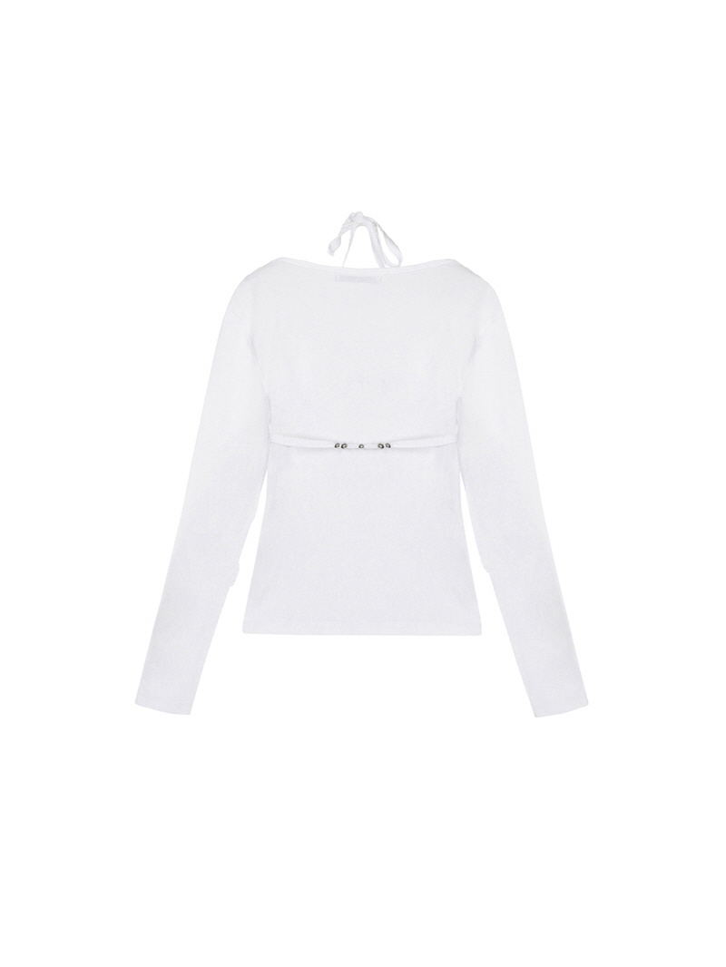 ビーディブラレイヤー ロングスリーブTシャツ（ホワイト） | THREE TO EIGHTY | HANA(ハナ) #3