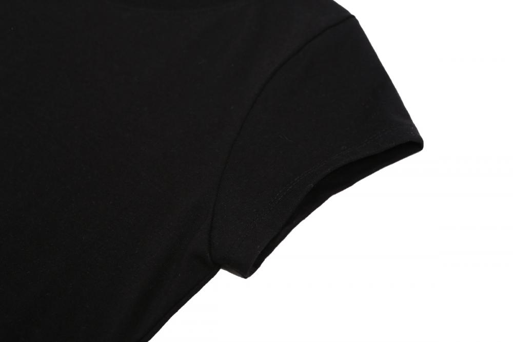 ベーシックハーフTシャツ (ブラック) | ASURA | HANA(ハナ) #11