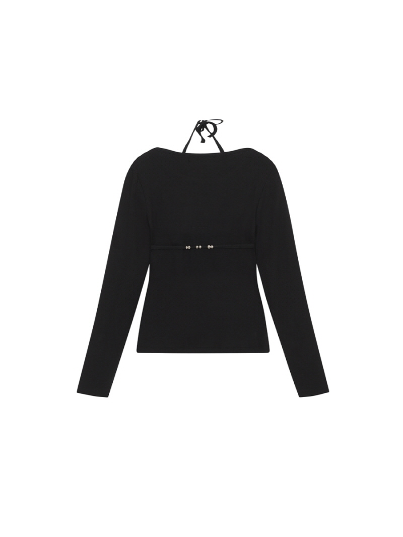 ビーディブラレイヤー ロングスリーブTシャツ （ブラック） | THREE TO EIGHTY | HANA(ハナ) #3