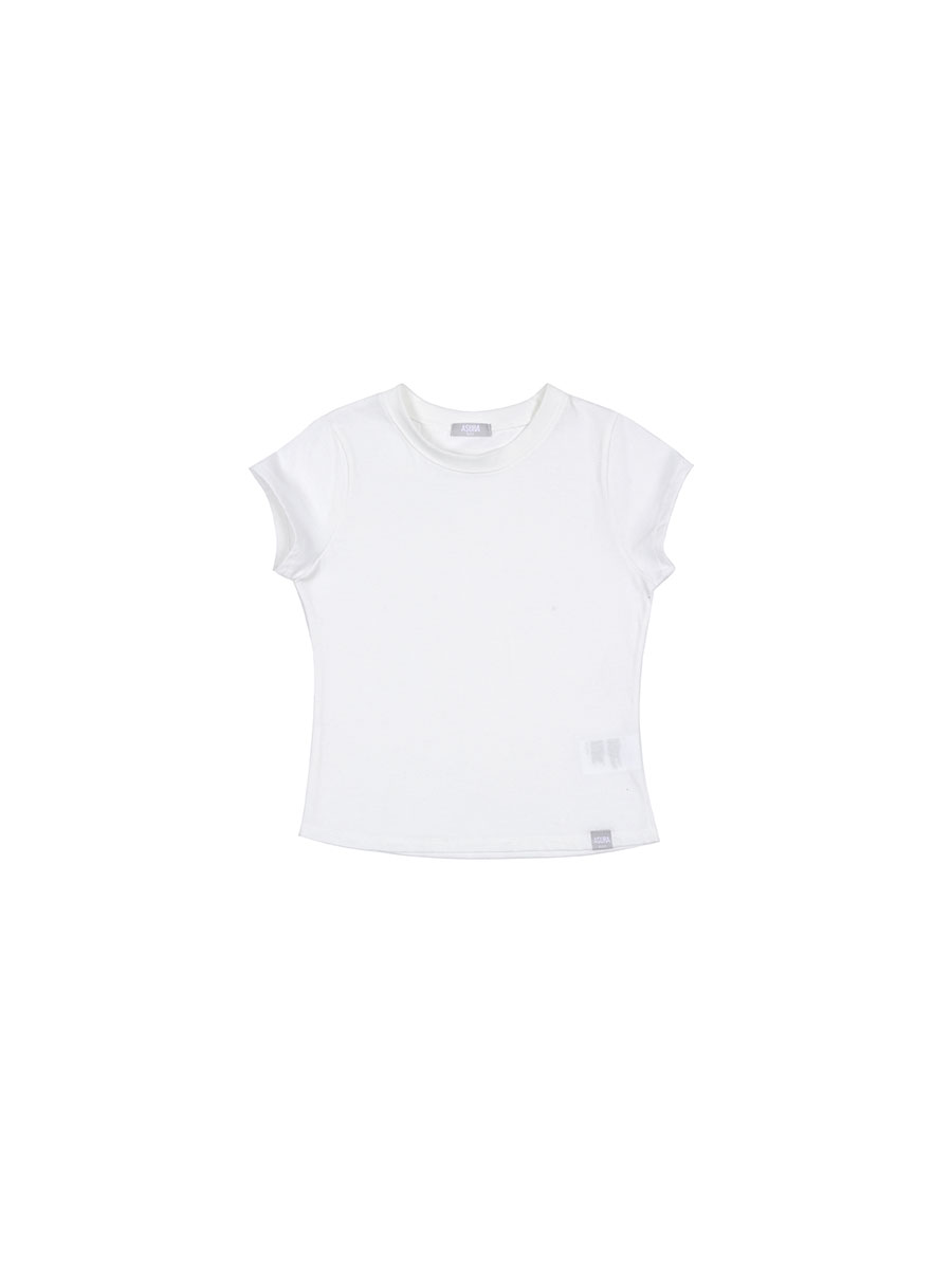 ベーシックハーフTシャツ (アイボリー) | ASURA | HANA(ハナ) #8