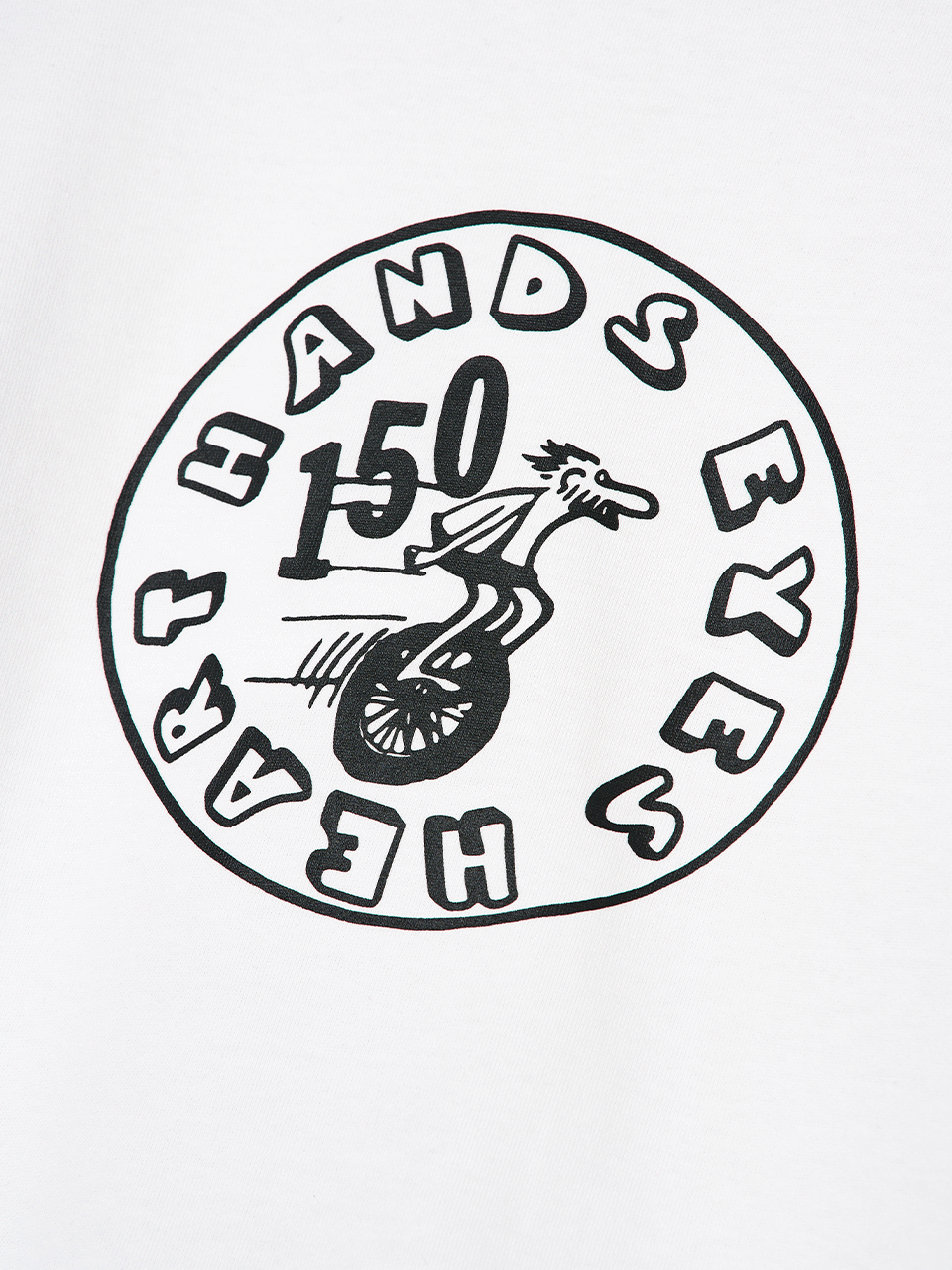 グラフィックカットアウトTシャツ（ホワイト） | HANDS EYES HEART | HANA(ハナ) #3
