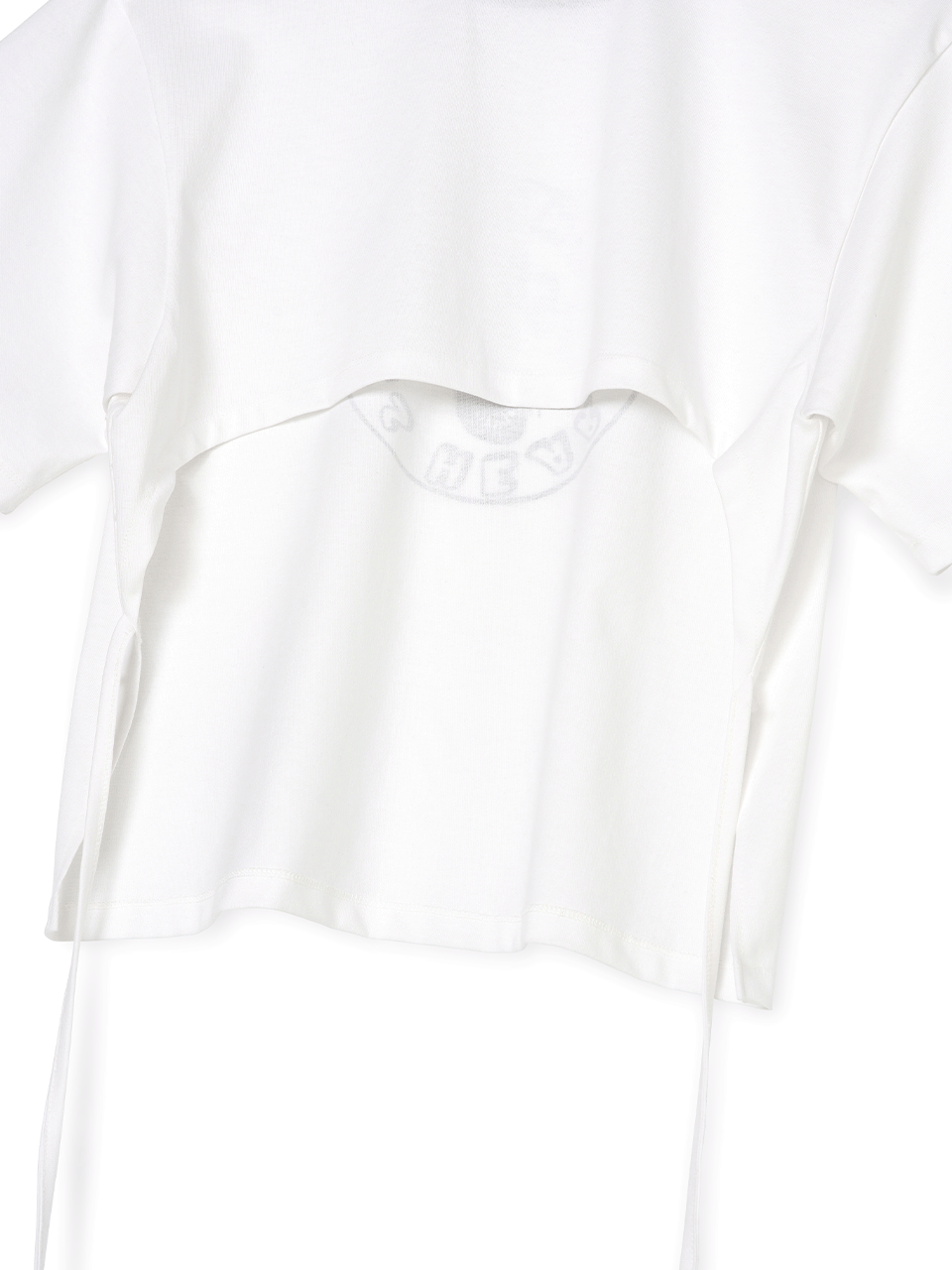 グラフィックカットアウトTシャツ（ホワイト） | HANDS EYES HEART | HANA(ハナ) #4