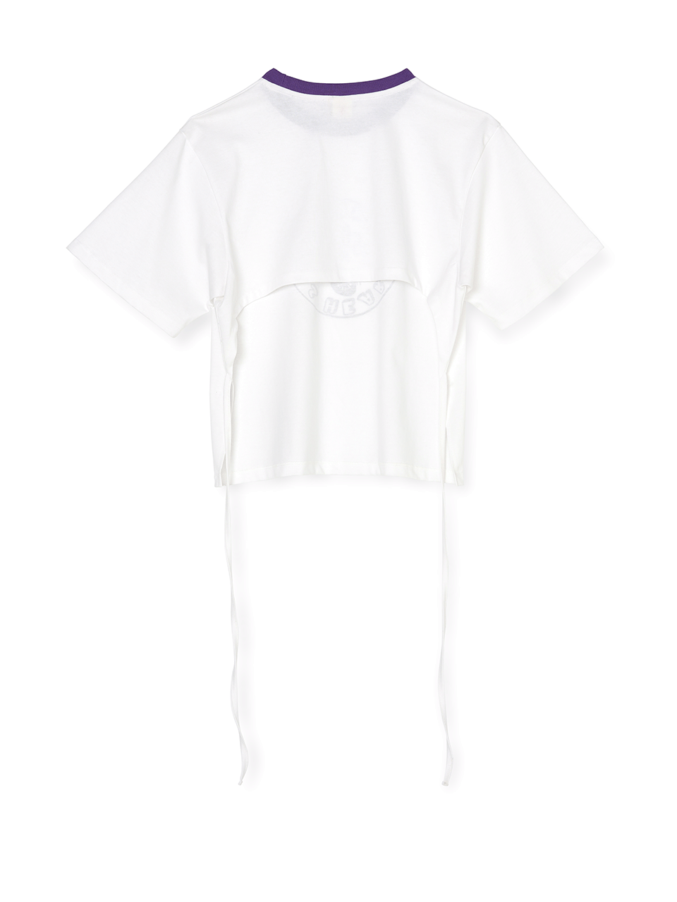 グラフィックカットアウトTシャツ（ホワイト） | HANDS EYES HEART | HANA(ハナ) #5