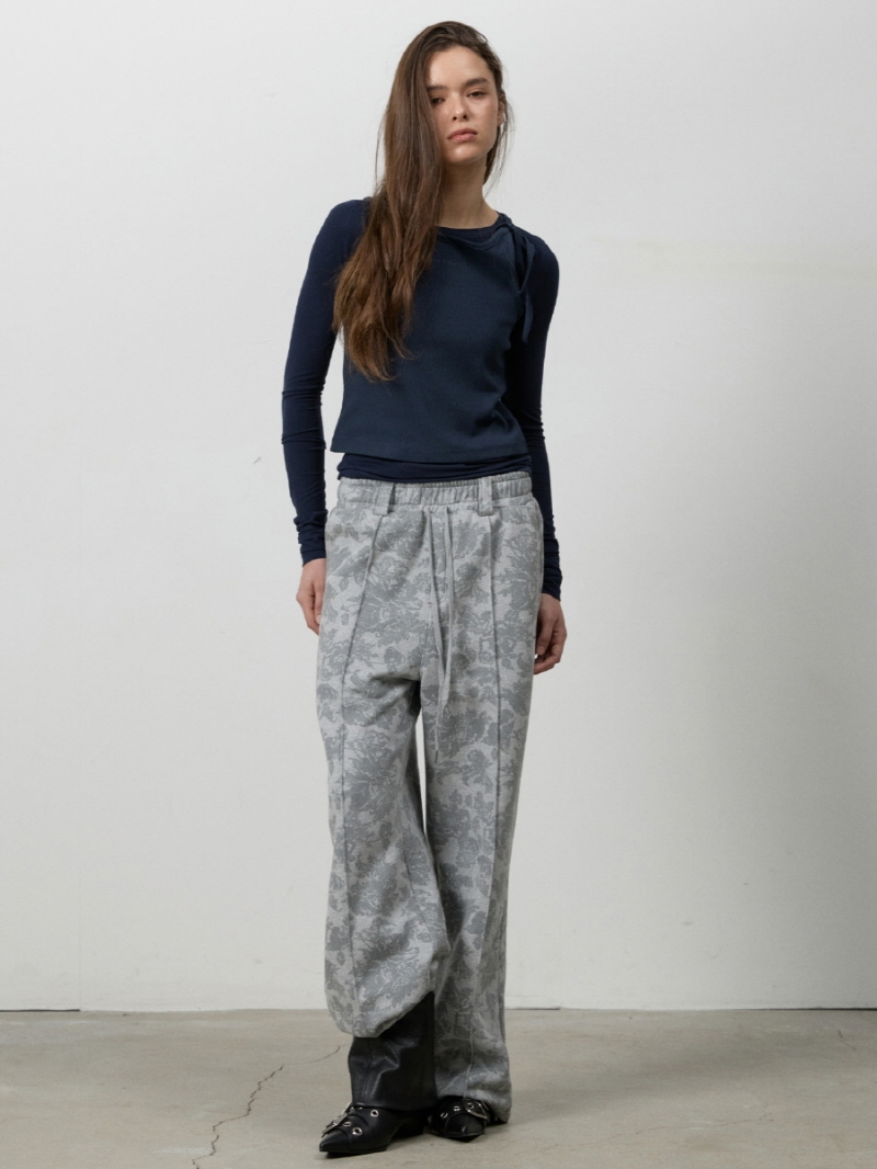 ノットストラップレイヤードTシャツ（ブラウンネイビー） | THREE TO EIGHTY | HANA(ハナ) #10