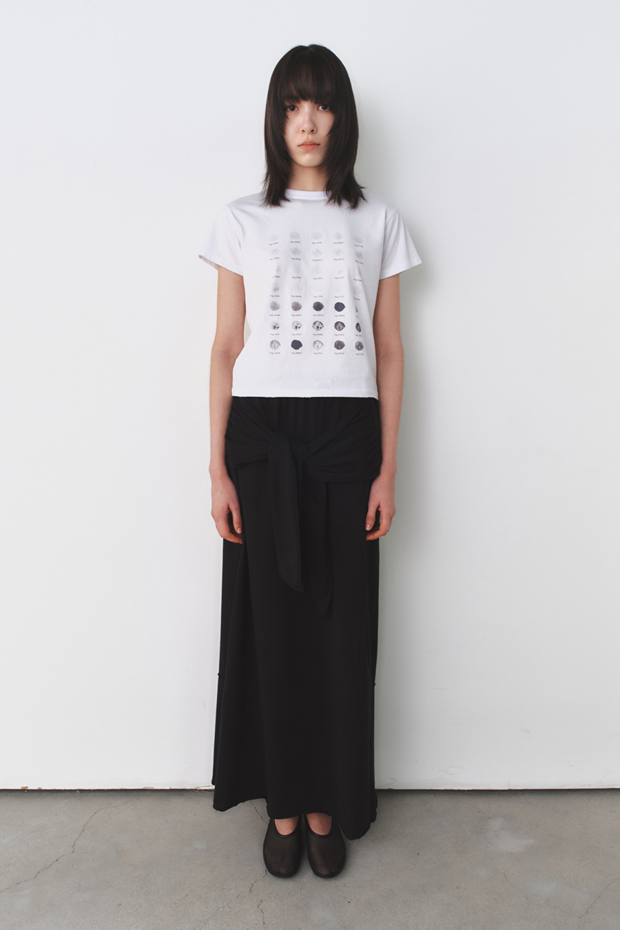 コレクティブ フィット Tシャツ ホワイト | INSILENCE | HANA(ハナ) #3