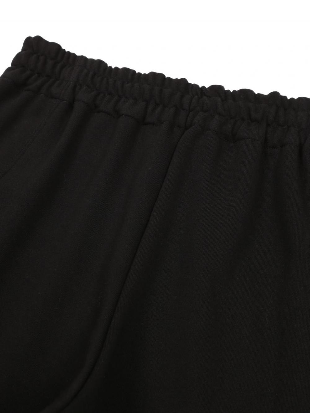 フリースカラーフリップスウェットパンツ (ブラック) | ASURA | HANA(ハナ) #16