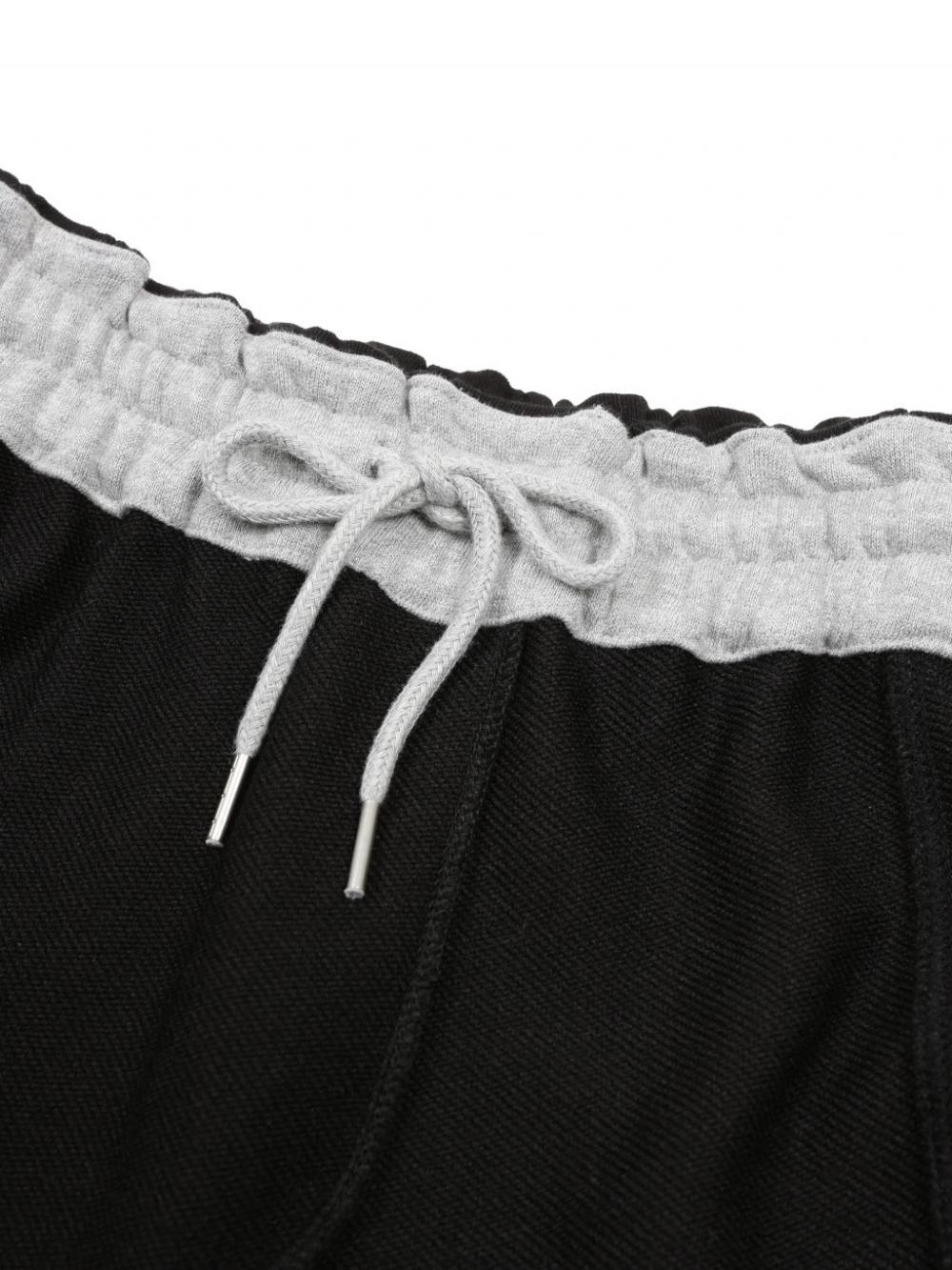 フリースカラーフリップスウェットパンツ (ブラック) | ASURA | HANA(ハナ) #17