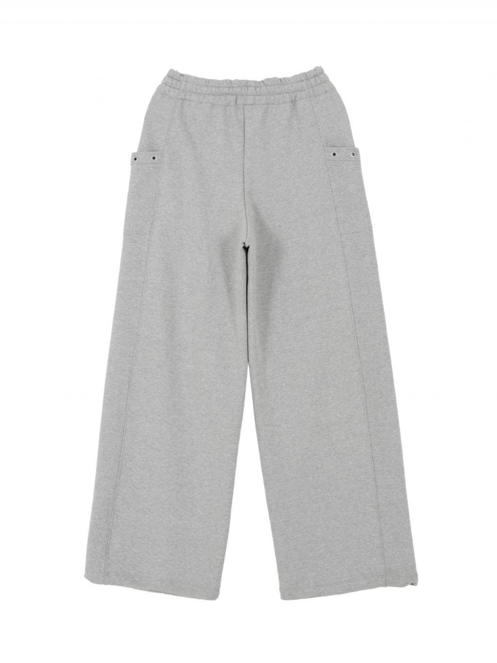 フリースカラーフリップスウェットパンツ (メランジグレー) | ASURA | HANA(ハナ) #14
