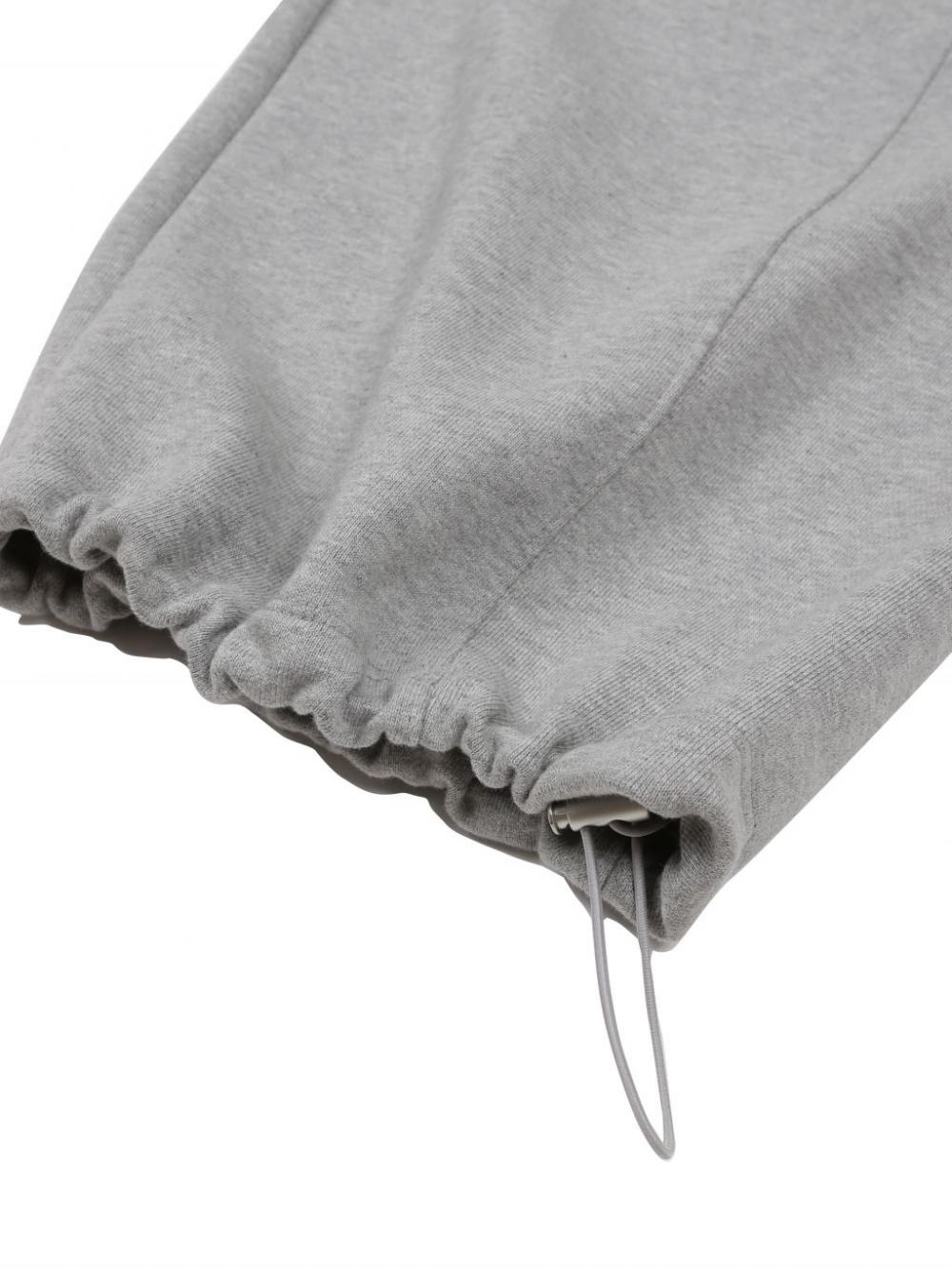 フリースカラーフリップスウェットパンツ (メランジグレー) | ASURA | HANA(ハナ) #18