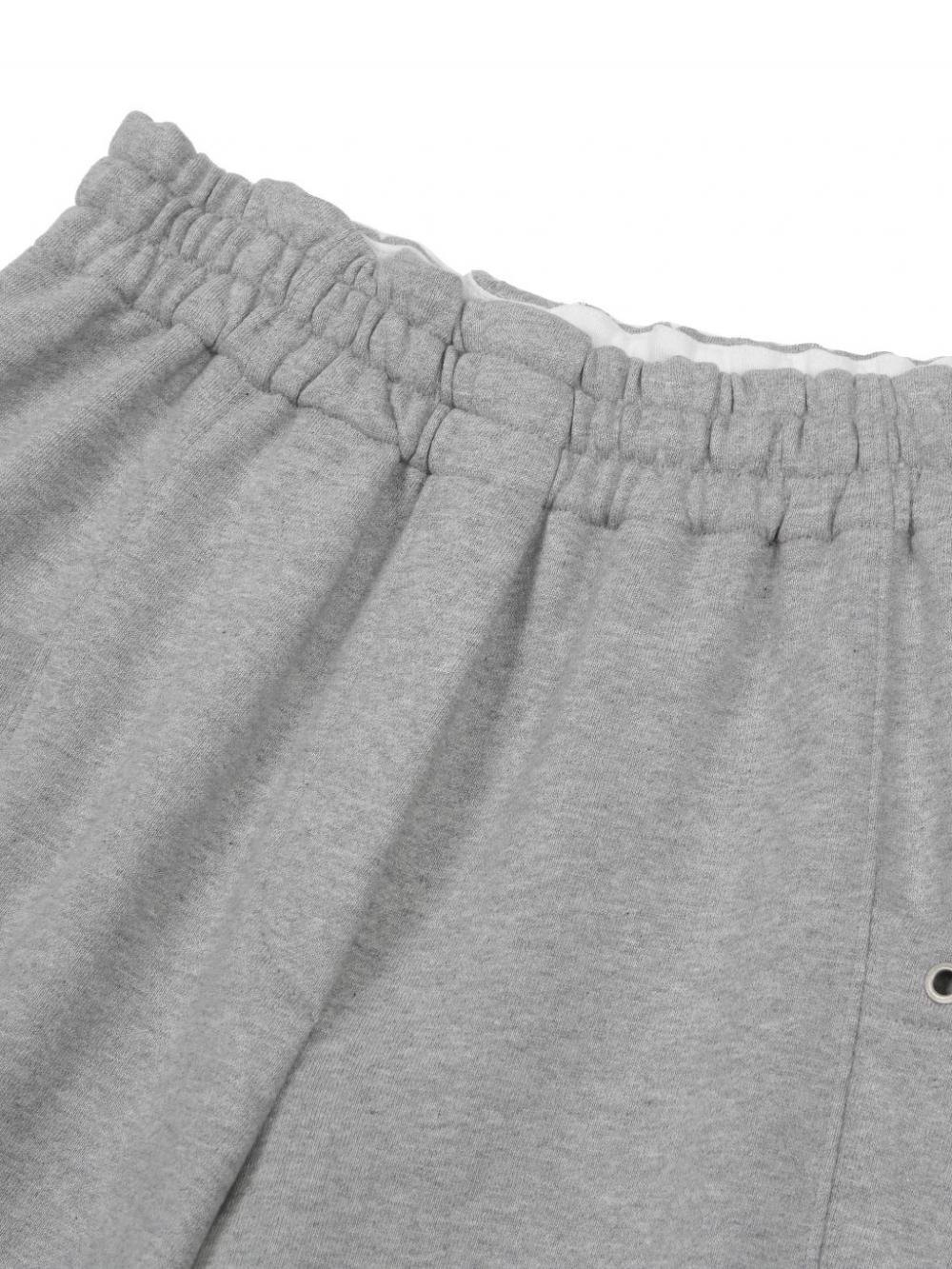 フリースカラーフリップスウェットパンツ (メランジグレー) | ASURA | HANA(ハナ) #16