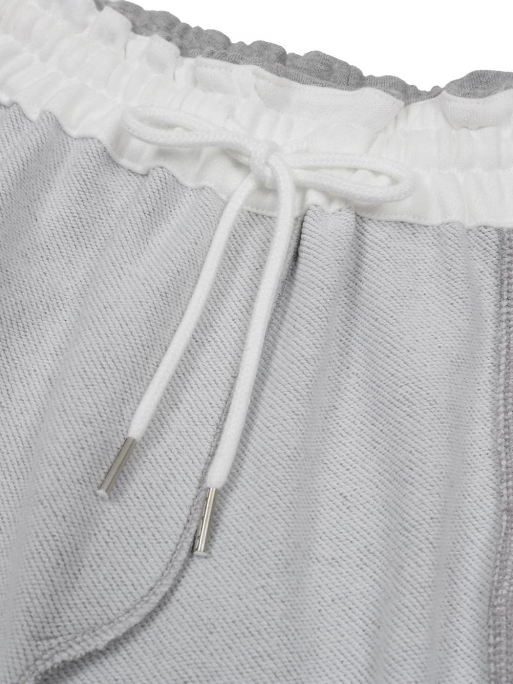 フリースカラーフリップスウェットパンツ (メランジグレー) | ASURA | HANA(ハナ) #15