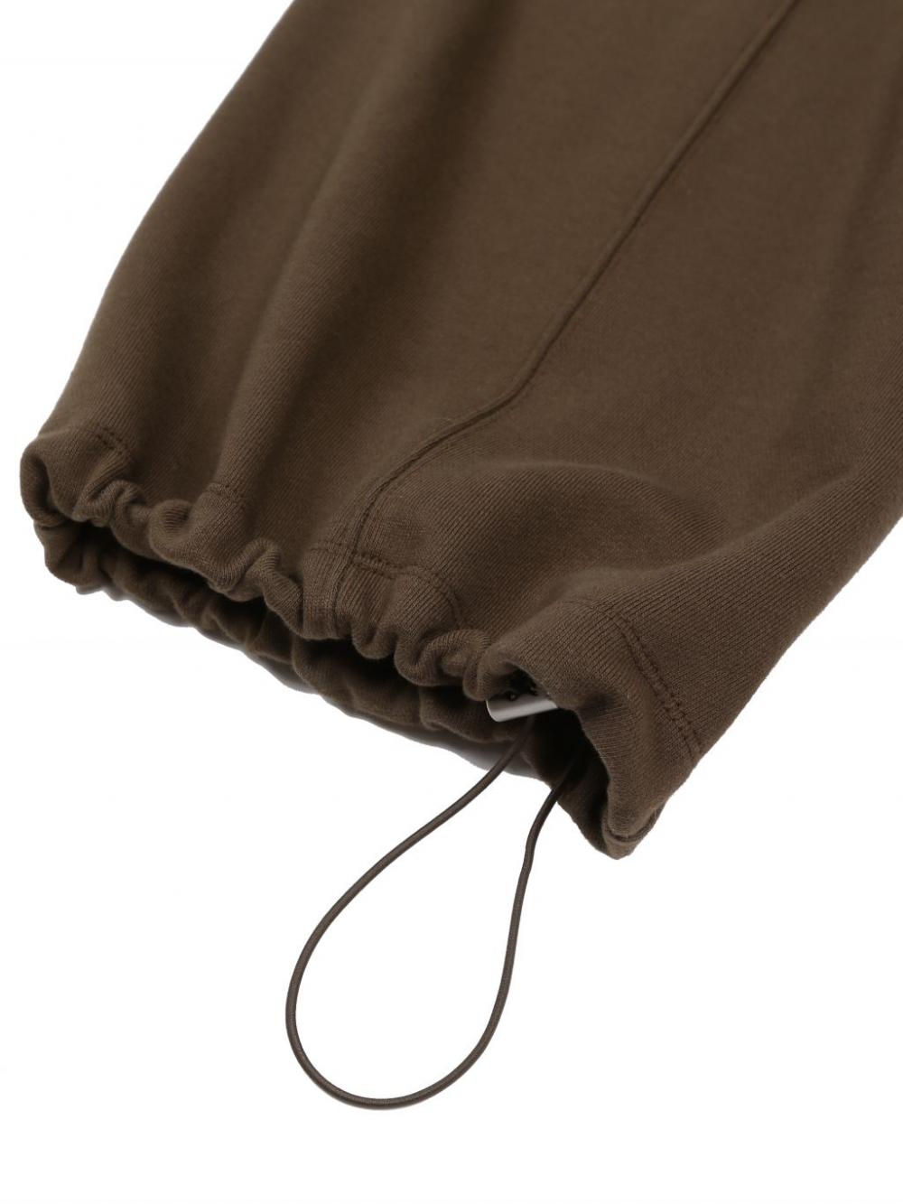フリースカラーフリップスウェットパンツ (ブラウン) | ASURA | HANA(ハナ) #16