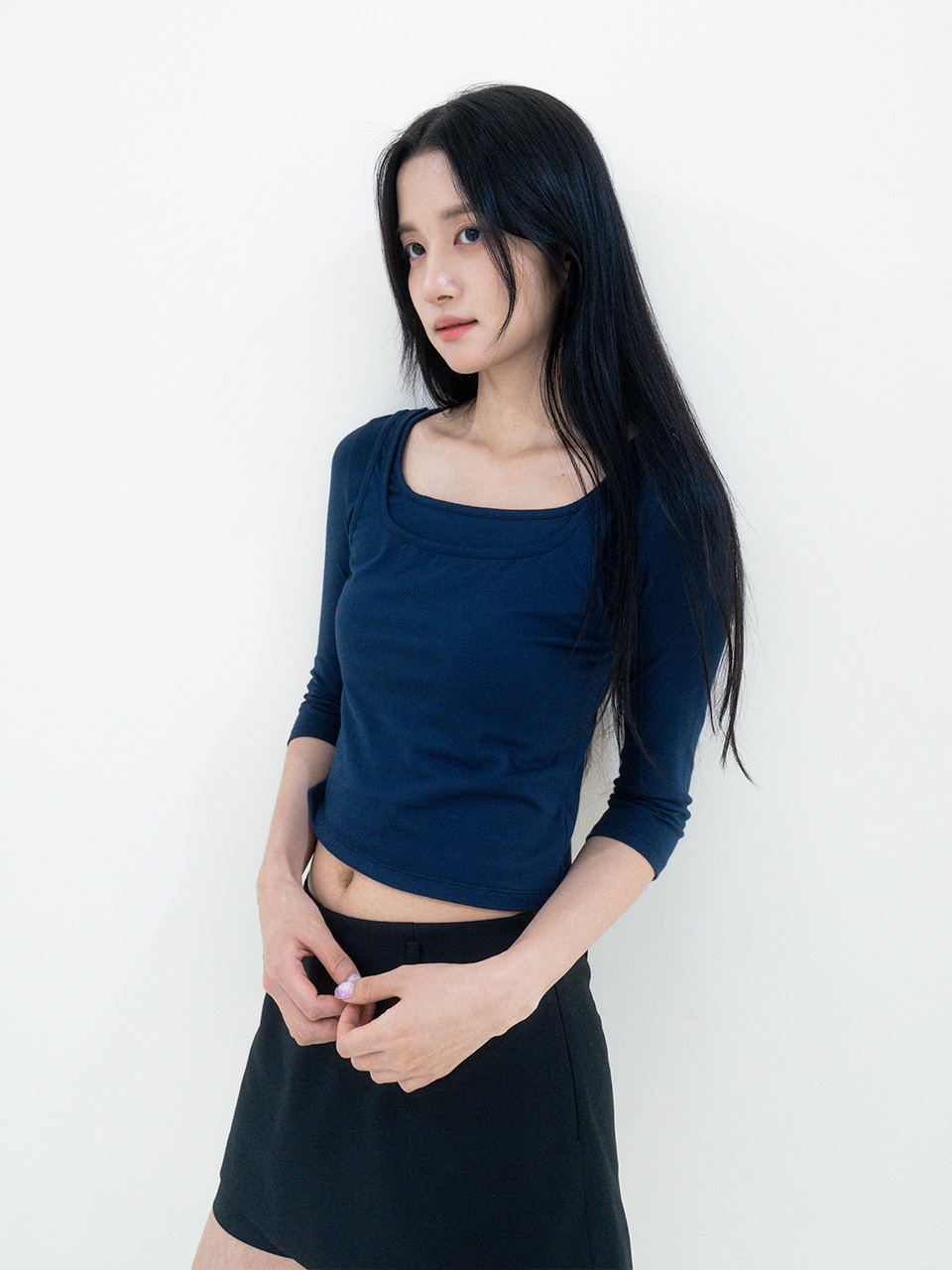 ハルTシャツ（ネイビー） | Not your rose | HANA(ハナ) #6