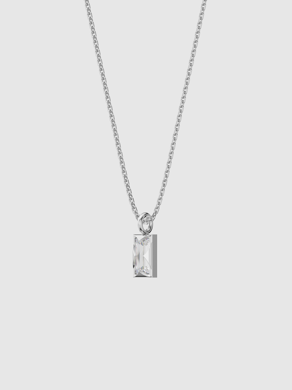 バゲットキュービックネックレス | museeart | HANA(ハナ) #6